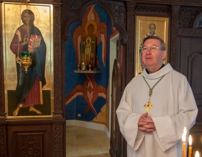 Mgr Maurice Gardès, archevêque d'Auch, a rendu visite au séminaire