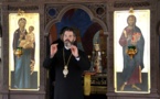 Visite au séminaire l'évêque Antoine de Constantine, auxiliaire du diocèse de l'Europe occidentale de l'Eglise orthodoxe de Bulgarie