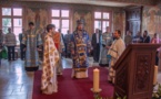 Mgr Nestor a présidé la divine liturgie de la fête de la Nativité de la Mère de Dieu dans la chapelle du séminaire