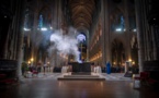 Pèlerinage auprès de la Couronne d'épines du Seigneur à la cathédrale Notre-Dame de Paris