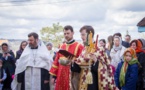 Matines de Pâques à l'église russe de Champagne-sur-Seine